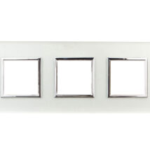 DANTE Ramka potrójna szkło PERL GLASS 4504183
