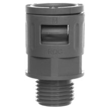 Dławnica do węża osłonowego M16 IP68 SILVYN KLICK-GM 16×1,5/2 szara 55501030