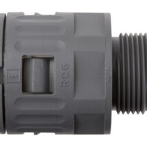 Dławnica do węża osłonowego M25 IP68 SILVYN KLICK-GM 25×1,5 szara 55501060