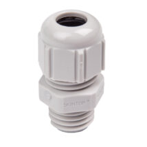 Dławnica kablowa poliamidowa M12 IP68 SKINTOP ST-M 12×1,5 jasnoszara 53111400