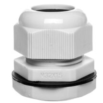 Dławnica kablowa poliamidowa M32 IP68 DP-EN 32 HM szara E03DK-01040100501