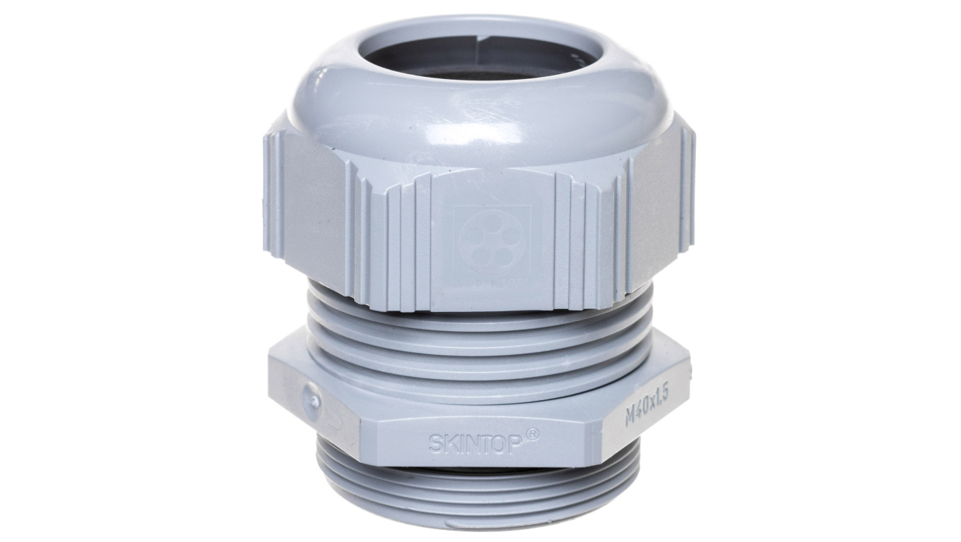 Dławnica kablowa poliamidowa M40 IP68 SKINTOP ST-M 40x1,5 ciemnoszara 53111050