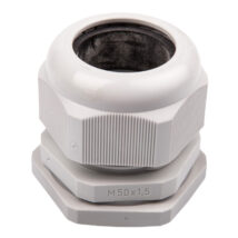 Dławnica kablowa poliamidowa M50 IP65 AKM 50 jasnoszara 3600214