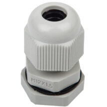 Dławnica kablowa poliamidowa z przeciwnakrętką M12 IP68 DP-EN 12 HM szara E03DK-01040100101 /100szt./