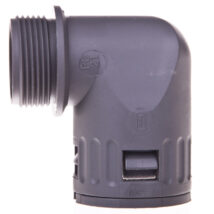 Dławnica kątowa do węża osłonowego PG21 IP68 SILVYN KLICK 90 stopni 21 szara 61801050