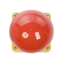 Duży przycisk bezpieczeństwa 1R 1Z czerwony IP67 FAK-R/V/KC11/IY 229748