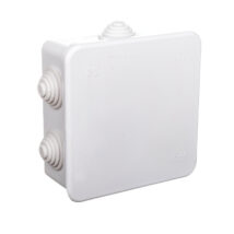 FAST-BOX Puszka hermetyczna n/t 110x110x52mm pusta IP55 biała 0243-00