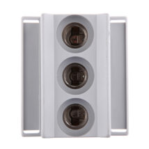 Gniazdo bezpiecznikowe na szynę 3P 16A D01 400V DIN D01N/3-K E14 002221021