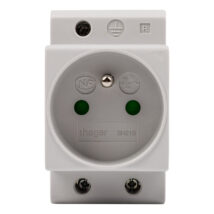 Gniazdo modułowe 2P+Z 10A 250V na szynę SN216