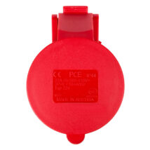 Gniazdo przenośne 125A 4P 400V czerwone IP67 POWER TWIST 244-6