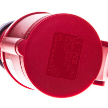 Gniazdo przenośne 16A 4P 400V czerwone IP44 SHARK 214-6