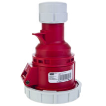 Gniazdo przenośne 16A 5P 400V czerwone IP67 SHARK 2152-6