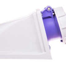 Gniazdo stałe 16A 2P 24V fioletowe IP67 TWIST 1622v