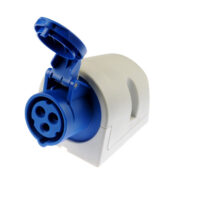 Gniazdo stałe 16A 3P 230V niebieskie IP44 113-6