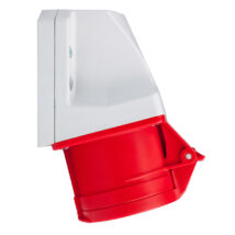 Gniazdo stałe 16A 5P 400V czerwone IP44 /mała obudowa/ 115-6k