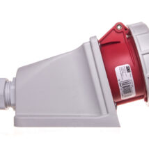 Gniazdo stałe 16A 5P 400V czerwone IP67 1152-6P