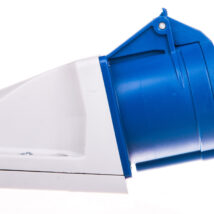 Gniazdo stałe 32A 3P 230V niebieskie IP44 /mała obudowa/ 123-6k