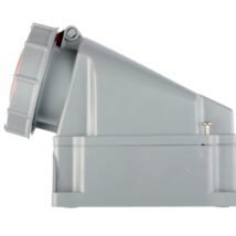 Gniazdo stałe 63A 5P 400V czerwone IP67 /bez dławnicy/ POWER TWIST 135-6