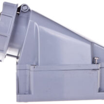 Gniazdo stałe 63A 5P 500V czarne IP67 /bez dławnicy/ POWER TWIST 135-7