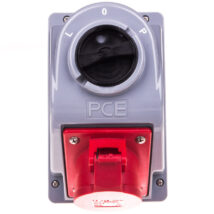 Gniazdo stałe z wyłącznikiem L-0-P 16A 5P 400V IP44 COMBO-POL 960615401W