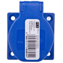Gniazdo tablicowe 10/16A 2P+Z 230V niebieskie IP54 1040-0bs