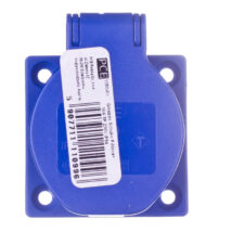 Gniazdo tablicowe 10/16A 2P+Z SCHUKO 230V niebieskie IP44 1050-0b