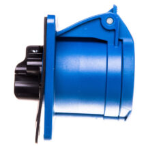 Gniazdo tablicowe 16A 3P 230V /75×75/ niebieskie IP44 TWIST 313-6f7