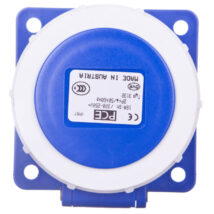 Gniazdo tablicowe 16A 3P 230V /75×75/ niebieskie IP67 POWER TWIST 3132-6