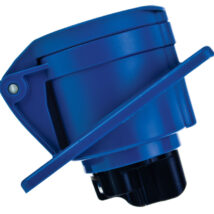 Gniazdo tablicowe skośne 16A 3P 230V niebieskie IP44 TWIST 413-6