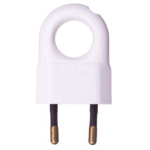 HELMO Wtyczka przenośna Euro 2P 2,5A biała 50310