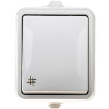 HYDRO Łącznik hermetyczny krzyżowy IP44 biały 120407