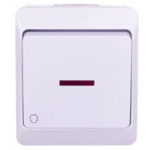 Hermes Przycisk światło biały IP44 ŁNT-1S+n 0346-02