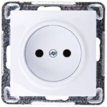 IMPRESJA Gniazdo pojedyncze b/u białe GP-1Y/m/00