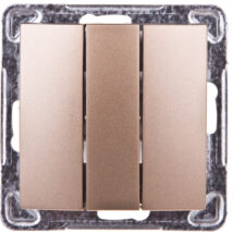 IMPRESJA Łącznik potrójny złoty metalik ŁP-13Y/m/28