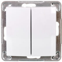 IMPRESJA Łącznik schodowy + pojedynczy biały ŁP-9Y/m/00