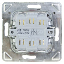 IMPRESJA Łącznik schodowy podwojny srebrny ŁP-10Y/m/18