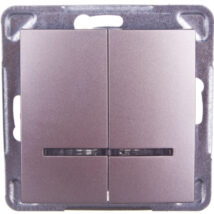 IMPRESJA Łącznik świecznikowy z podświetleniem tytan ŁP-2YS/m/23