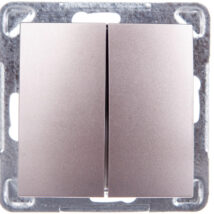 IMPRESJA Przycisk podwójny zwierny tytan ŁP-17Y/m/23