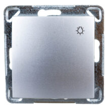 IMPRESJA Przycisk /światło/ srebrny ŁP-5Y/m/18