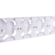 IMPRESJA Puszka natynkowa poczwórna biały PNP-4Y/00