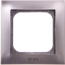 IMPRESJA Ramka pojedyncza do łączników IP44 tytan RH-1Y/23