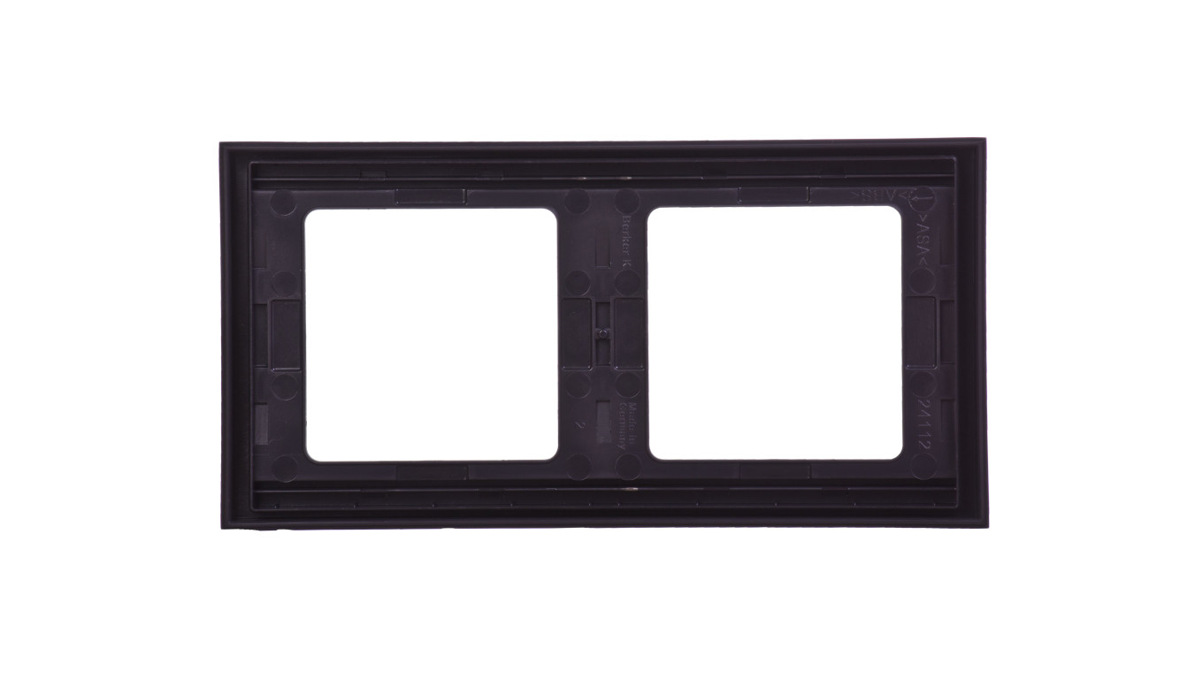 Berker K.1 Ramka podwójna pozioma antracyt mat lakierowana 13637006