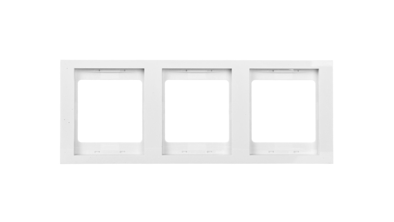 Berker K.1 Ramka potrójna pionowa śnieżnobiała13337009