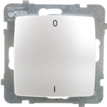 KARO Łącznik podwójny srebrny perłowy ŁP-11S/m/43