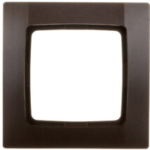 KARO Ramka pojedyncza czekoladowy metalik R-1S/40
