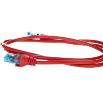Kabel krosowy (Patch Cord) U/UTP kat.5e czerwony 1m DK-1512-010/R