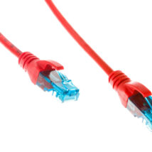 Kabel krosowy (Patch Cord) U/UTP kat.5e czerwony 2m DK-1512-020/R
