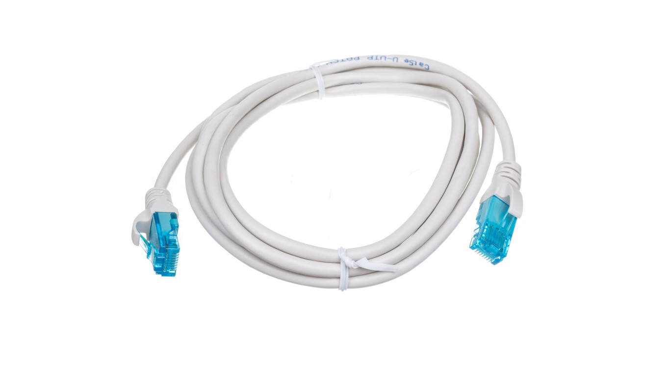 Kabel krosowy (Patch Cord) U/UTP kat.5e szary 2m DK-1512-020