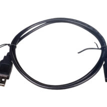Kabel połączeniowy USB 2.0 Typ USB A/USB A, M/M czarny 1m AK-300100-010-S
