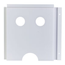 Kieszeń na dokumenty A4 szara metal XVTL-SPT6 115247